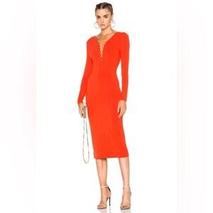 Alexander Wang Micro Model Spandex Midi DressSize S